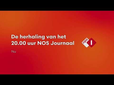 NPO 1 ident – nu: De herhaling van het 20.00 uur NOS Journaal – NED 1