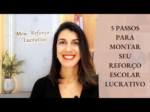 5 passos para MONTAR seu REFORÇO ESCOLAR