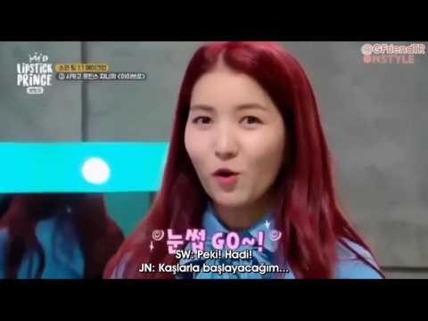 [Türkçe Altyazılı] 170413 NCT - Johnny, Sowon'a Makyaj Yapıyor! @ Lipstick Prince S2 E3