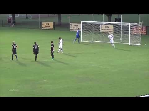 Hasenstab Hat Trick vs Wofford
