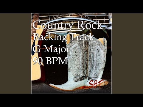 Country Rock Backing Track in G Major 90 BPM, Vol. 1