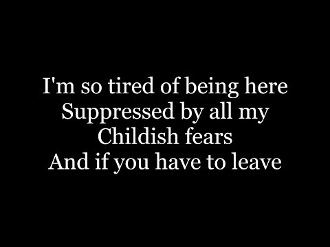 Evanescence - My Immortal (lyrics)