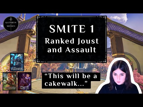 Labor Day Plat Climb - Highlights | Smite 1 Ranked Joust and Assault - Athena, Artemis, and Da Ji