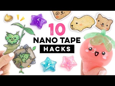 MORE Nano Tape Hacks You've Never Seen Before! #satisfying #diy