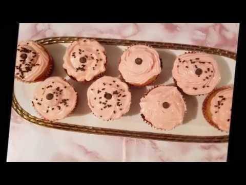 Nafisa's Kitchen-- Cupcake with Creamcheese Frosting