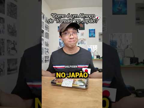 Como é um Almoço de "10 Reais" no Japão????