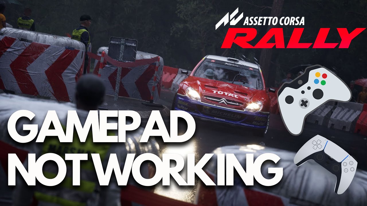 Assetto Corsa Rally  Gamepad Not Working / No Controller Detected FIX🎮🏁