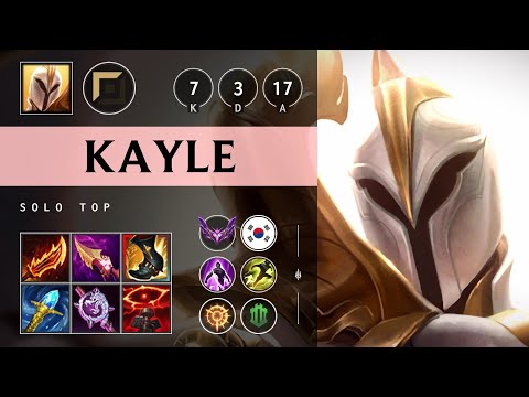 Kayle Top vs Jayce - KR Master Patch 25.12