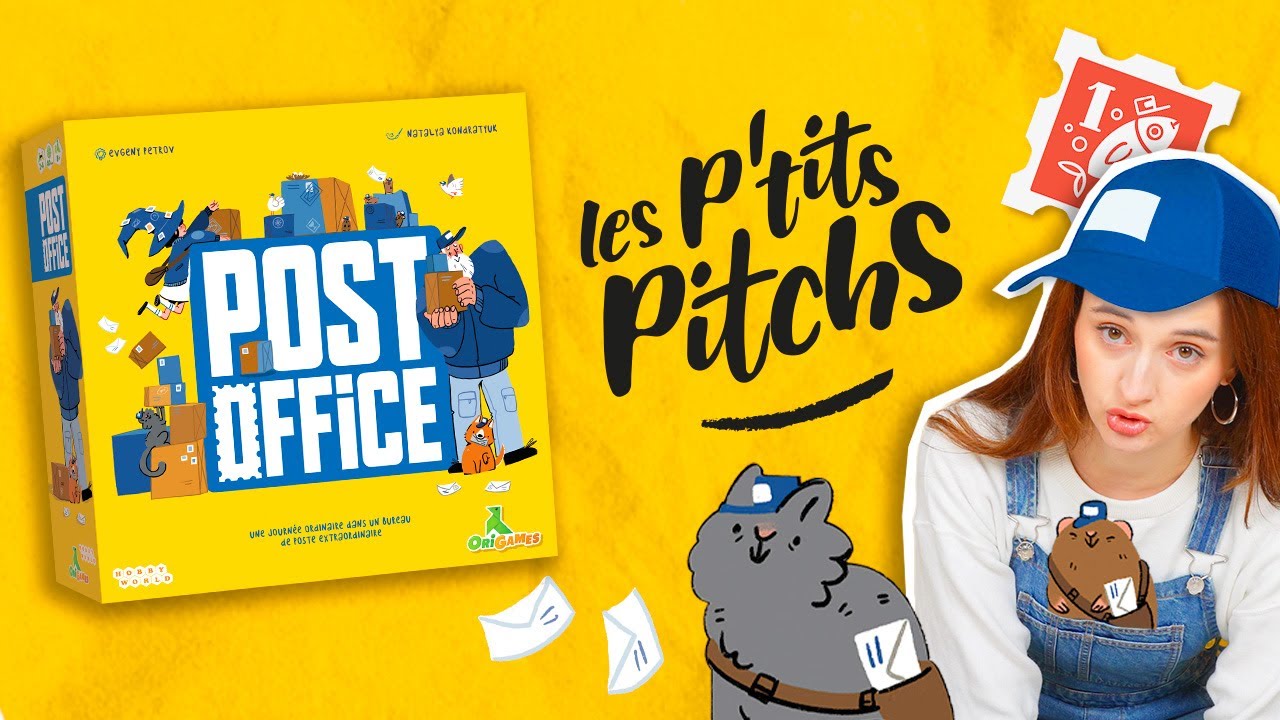Bosser avec son chat ? POST OFFICE - Le P'tit pitch 😻