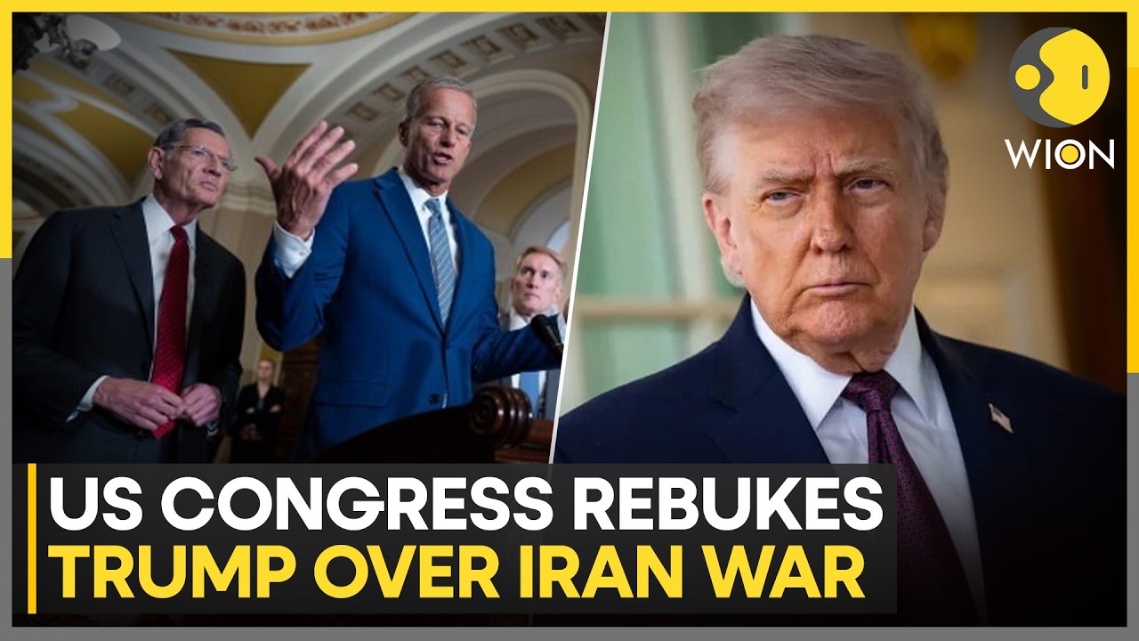 White House On Iran: Senate Joins House In Voting To Halt Iran War | WION