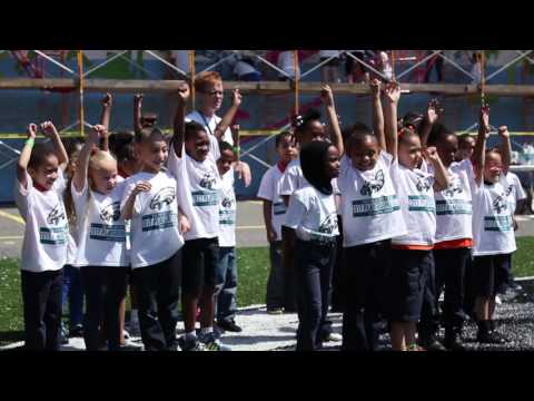 Lewis Elkin Elementary School - Philadelphia Eagles Playground
