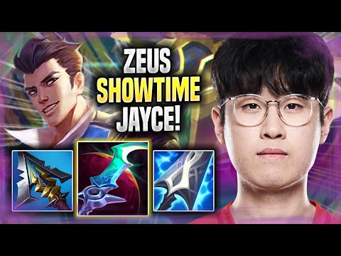ZEUS SHOW YOU WHY JAYCE IS GOOD IN TOP! - T1 Zeus Plays Jayce TOP vs Graves! | Season 2022