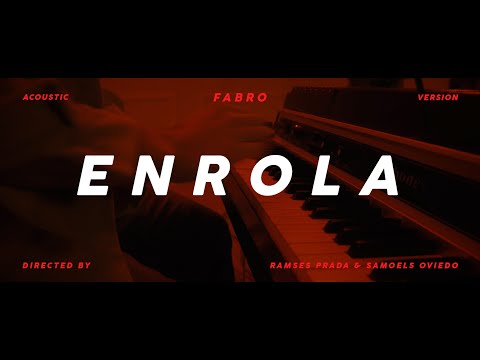 FABRO - Enrola (Acoustic Version)