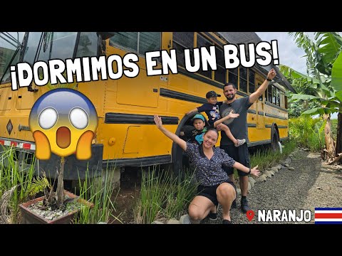 😱 No creerás DÓNDE dormimos + Tour por Naranjo, Alajuela 🇨🇷