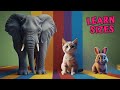 Learn Small Medium Large For Kids Learning Sizes For Kids Fun Size Song For Preschoolers