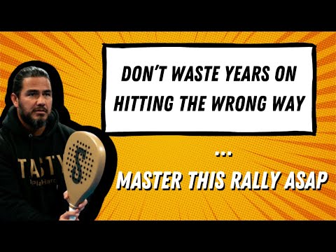 Master Mini Padel to learn how to hit the right way since day 1