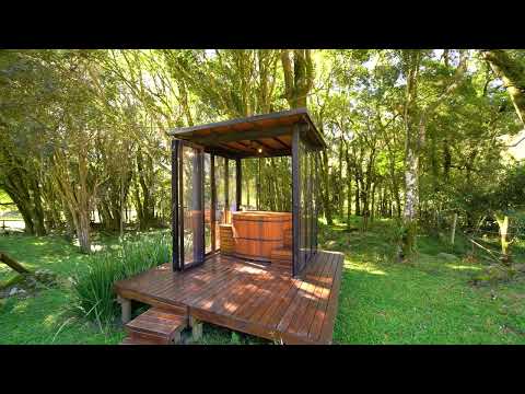 Tiny House com Ofurô e Terraço | Refúgio de Montanha em Alfredo Wagner, SC
