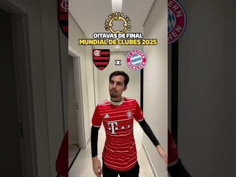Flamengo x Bayern nas oitavas do mundial #shorts #flamengo #bayern