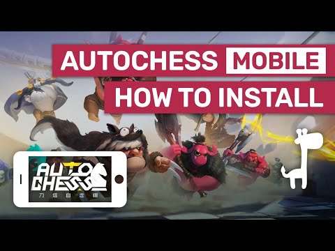 HOW TO INSTALL Auto Chess MOBILE - Account Registration | Auto Chess Guides, Tips and Strategies Video