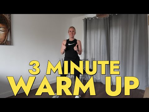 HOW TO WARM UP BEFORE EXERCISE IN 3 MINUTES - DO THIS BEFORE EACH OF OUR WORKOUTS