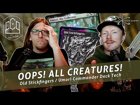 Old Stickfingers | Umori, the Collector | ALL Creature Tribal | CCO Podcast 270 | EDH | MtG | MtG