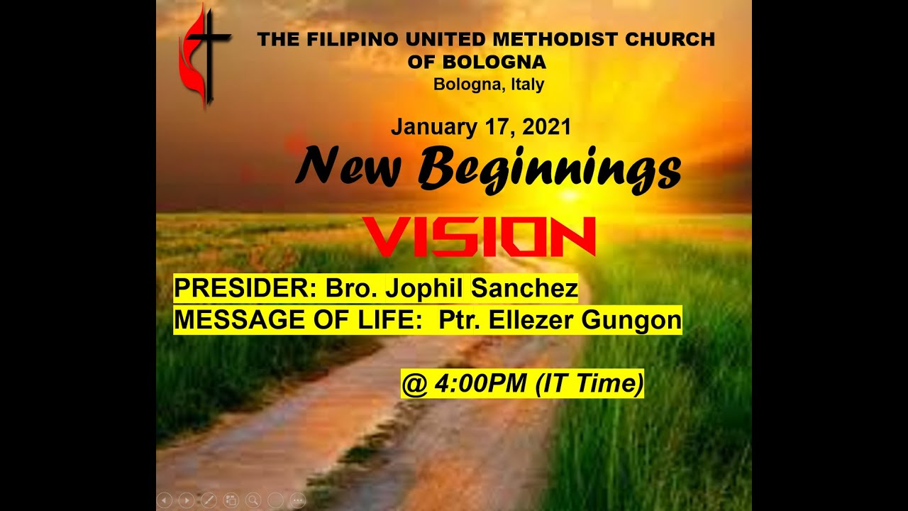 VISION (TAGALOG SERMON)