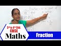 3rd 4th STD Maths Fraction CBSE Syllabus Mathematics