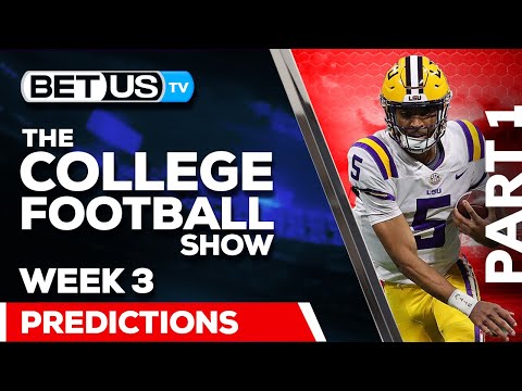  College Football Week 3 Predictions...