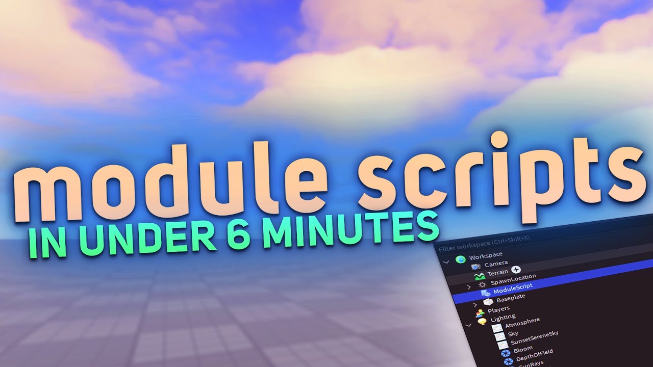 Learn Module Scripts in UNDER 6 MINUTES | Roblox Scripting Tutorial (2021)