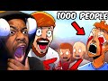 THIS IS INSANE!! Mr Beast Blinds 1,000 People (REACTION!!)
