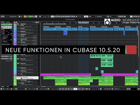 Cubase 10.5.20 Update - neue Funktionen