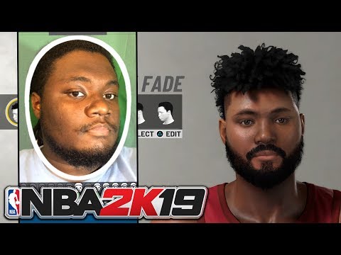 NBA 2K19 MyCareer - Creating My Player Look + Best Face Scan!