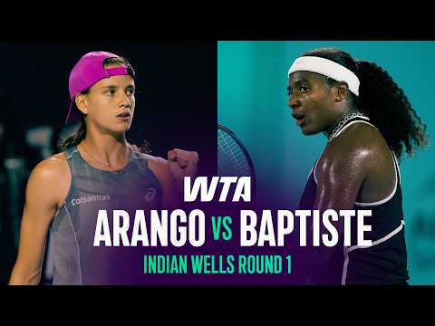 Emiliana Arango vs. Hailey Baptiste | 2026 Indian Wells Round 1 | WTA Match Highlights