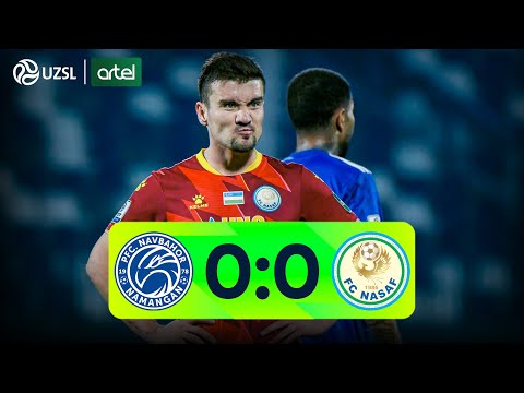 Superliga 27-tur. Navbahor - Nasaf uchrashuvida sodir bo‘lgan xavfli vaziyatlar (Highlights)