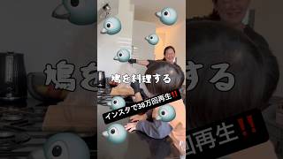 【閲覧注意⚠️】インスタで38万回再生‼️衝撃の鳩調理がカオスすぎた🐦😂 #shorts #ジビエ #フランス料理 #海外生活 #ヨーロッパ #フレンチ