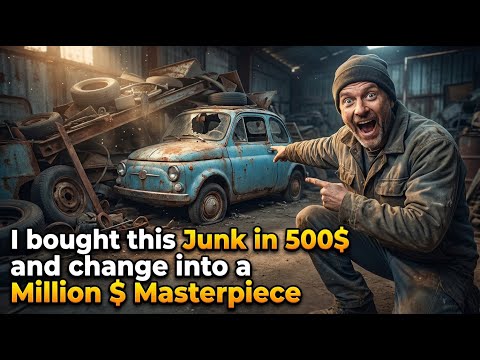 Thumbnail for ASMR car restoration | Italian Microcar from Abandoned Condition to New by Microcar
