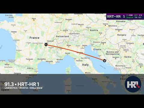 [FM-DX] HRT-HR 1 (Croatia) via Sporadic E in France (Short Skip) • 29/05/2020