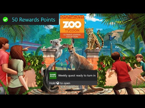 Zoo Tycoon Weekly Xbox Game Pass Quest Guide - Clean Up 5 AnimalPoops