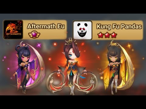 LEGEND SIEGE | Af: Legends VS Aftermath EU VS Kung Fu Pandas | Summoners war