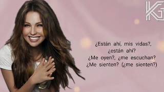 13 Thalía - Me Oyen, Me Escuchan / Lyrics