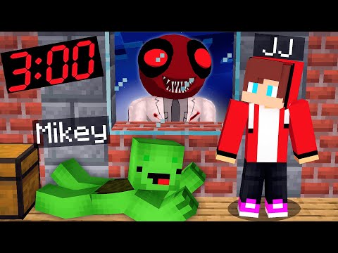 JayJay & Mikey - Minecraft - JJ and Mikey HIDE From SCARY ROBLOX DOCTOR in Minecraft Challenge Maizen 100 days
