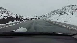 preview picture of video 'Pakistan balochistan beautiful snowfall zhob mountains takhty sulemaan sherani harifal snow road2019'