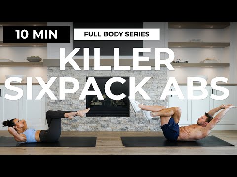 10 Minute KILLER SIXPACK ABS (No Equipment) | FULL BODY Series 02