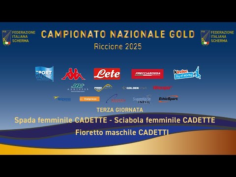 Campionato Nazionale Gold Cadetti e Giovani Riccione - Terza giornata