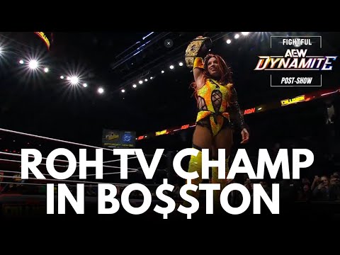 Mercedes Mone Is ROH Women’s TV Champ On AEW Dynamite 11/19/25 Full Show Review & Results w/ SRS