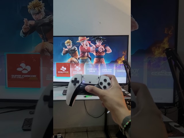 Vídeo relacionado con Juego de batalla 4K de alta definición para dos jugadores, consola de juegos arcade retro inalámbrica M15 2.4G, memoria de 64 GB/128 GB, más de 20.000 juegos integrados, mini arcade, consola de juegos