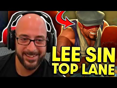 LEE SIN COULDN'T HANDLE TOP LANE!!!! - SRO Road to Challenger