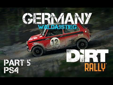 Dirt Rally Career Mode Lets Play Walkthrough Part 5 Germany Waldabstieg/Verbundsring (PS4)