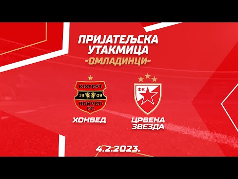 Prijateljska utakmica (omladinci): Honved - Crvena zvezda 2:2, ceo meč