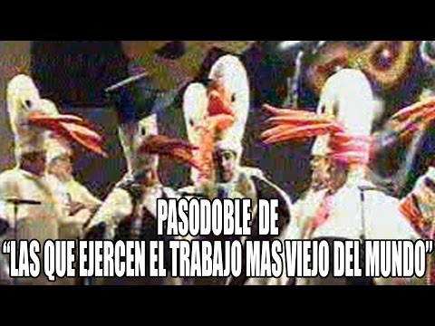 Pasodoble "Desde el pasado septiembre" "Las que ejercen el oficio mas viejo..." , en Los Barrios